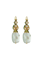 Vivinia by Vidhi Mehra Gold Plated Pearl And Pastel Gemstone Necklace SetFabilicious Fashion
