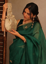 Amyra Beige Embroidered PotliShop Jashn