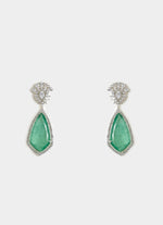 Vivinia by Vidhi Mehra Emerald Green Elegance Necklace SetFabilicious Fashion