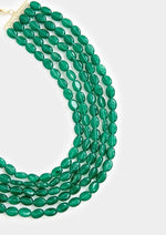 Vivinia by Vidhi Mehra Emerald Green Layered Statement NecklaceFabilicious Fashion