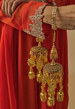 Vivinia by Vidhi Mehra Gold Plated Bridal Floral KaleerasFabilicious Fashion