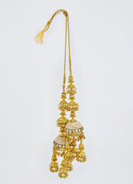 Vivinia by Vidhi Mehra Gold Plated Bridal Kaleeras With Jhumka HangingsFabilicious Fashion