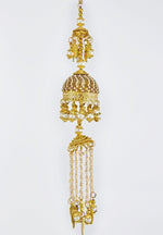 Vivinia by Vidhi Mehra Gold Plated Bridal Kaleeras With Pearl HangingsFabilicious Fashion