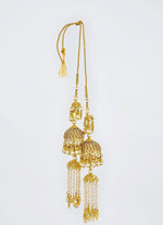 Vivinia by Vidhi Mehra Gold Plated Bridal Kaleeras With Pearl HangingsFabilicious Fashion
