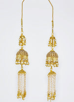 Vivinia by Vidhi Mehra Gold Plated Bridal Kaleeras With Pearl HangingsFabilicious Fashion