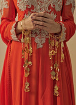Vivinia by Vidhi Mehra Gold Plated Bridal KaleerasWith Small Pearl HangingsFabilicious Fashion