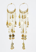 Vivinia by Vidhi Mehra Gold Plated Bridal KaleerasWith Small Pearl HangingsFabilicious Fashion