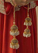 Vivinia by Vidhi Mehra Gold Plated Bridal Seashell KaleerasFabilicious Fashion