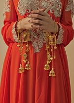 Vivinia by Vidhi Mehra Gold Plated Bridal Sparkling KaleerasFabilicious Fashion