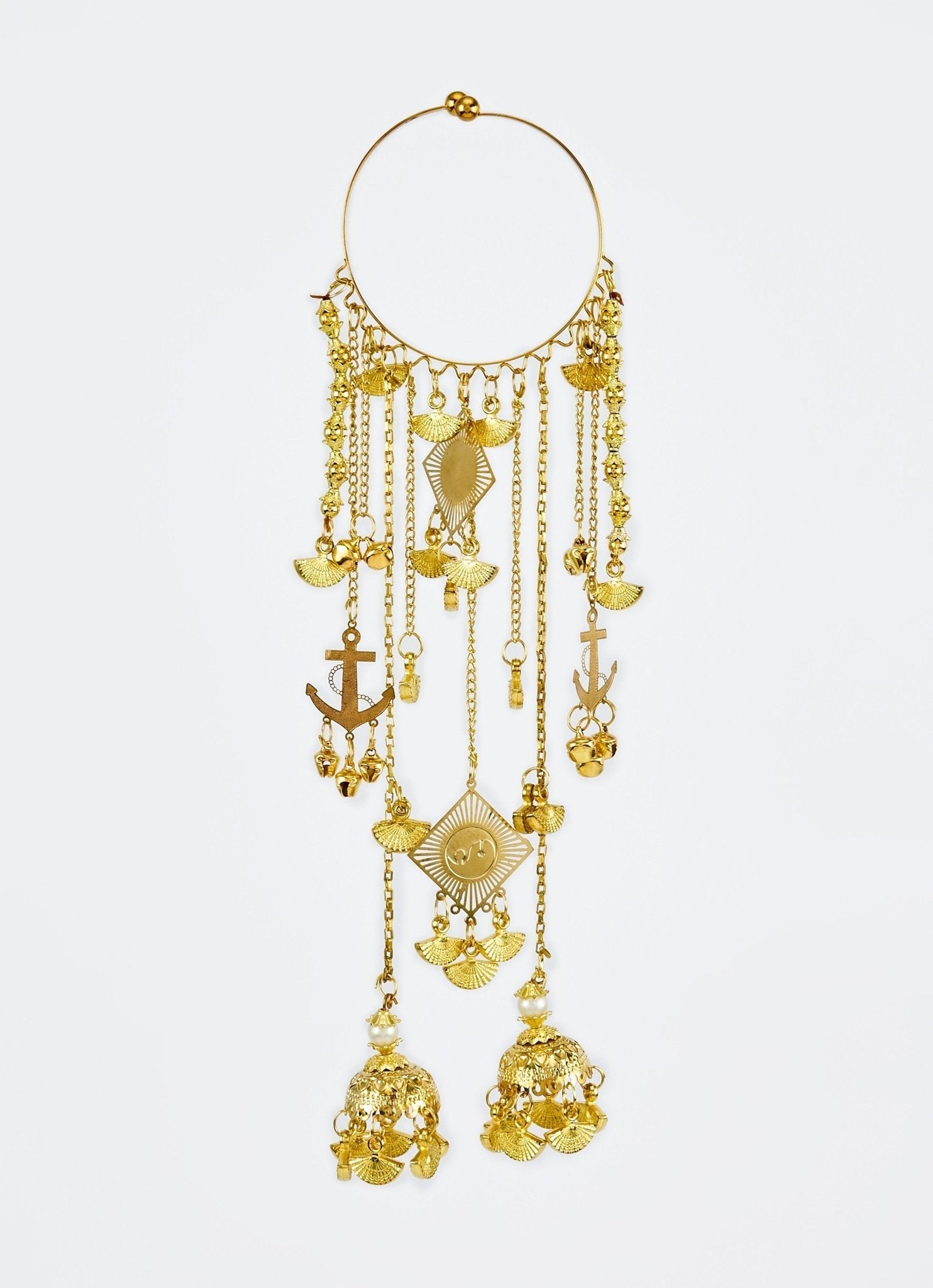 Vivinia by Vidhi Mehra Gold Plated Bridal Sparkling KaleerasFabilicious Fashion