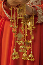 Vivinia by Vidhi Mehra Gold Plated Bridal Sparkling KaleerasFabilicious Fashion