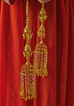 Vivinia by Vidhi Mehra Gold Plated Floral Bridal KaleerasFabilicious Fashion