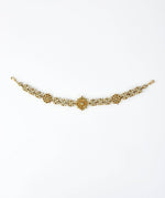 Vivinia by Vidhi Mehra Gold Plated Floral Kundan And Polki Matha PattiFabilicious Fashion
