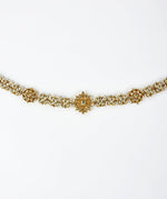 Vivinia by Vidhi Mehra Gold Plated Floral Kundan And Polki Matha PattiFabilicious Fashion