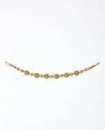 Vivinia by Vidhi Mehra Gold Plated Floral White Crystal And Kundan Matha PattiFabilicious Fashion
