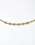 Vivinia by Vidhi Mehra Gold Plated Floral White Crystal And Kundan Matha PattiFabilicious Fashion