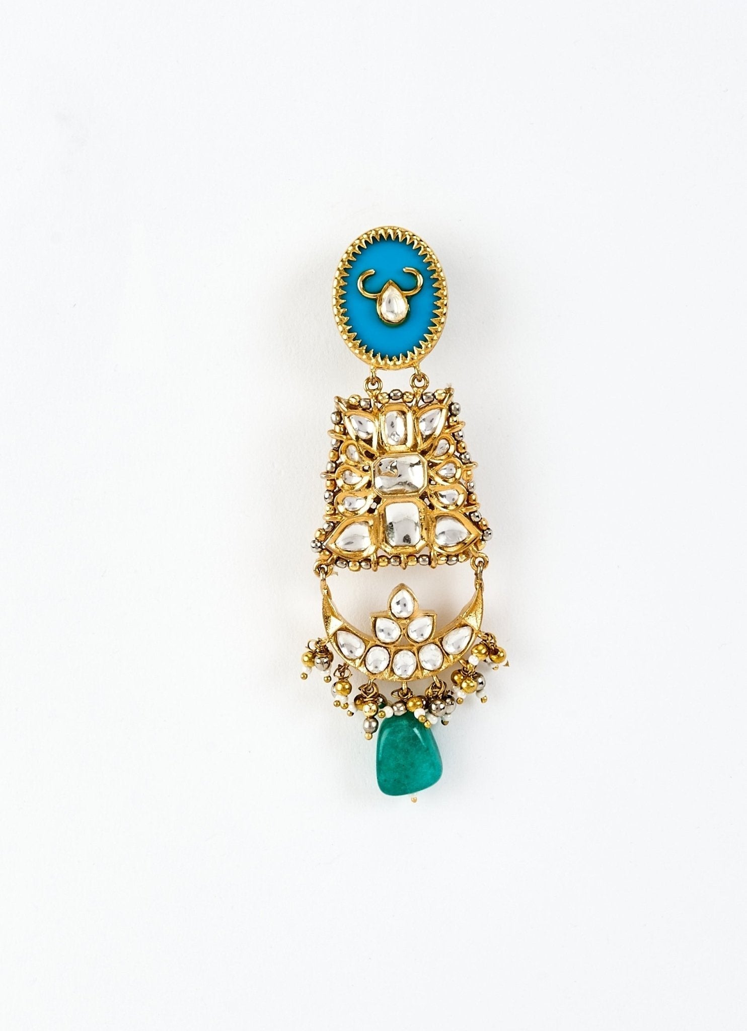 Vivinia by Vidhi Mehra Gold Plated Multi Kundan Choker Necklace SetFabilicious Fashion
