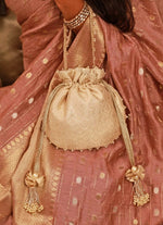 Amyra Ivory Banarasi PotliShop Jashn