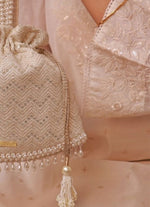Amyra Ivory Embroidered PotliShop Jashn