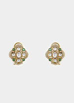 Vivinia by Vidhi Mehra Kundan Polki Floral Choker NecklaceFabilicious Fashion
