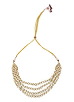 Vivinia by Vidhi Mehra Multi Layered Gold Plated Kundan Necklace SetFabilicious Fashion