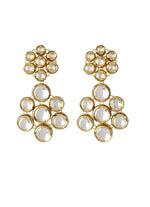 Vivinia by Vidhi Mehra Multi Layered Gold Plated Kundan Necklace SetFabilicious Fashion