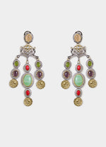 Vivinia by Vidhi Mehra Multicolor Statement Dangler EarringsFabilicious Fashion