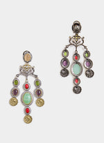 Vivinia by Vidhi Mehra Multicolor Statement Dangler EarringsFabilicious Fashion