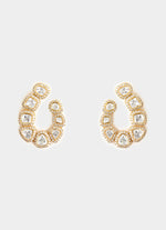 Vivinia by Vidhi Mehra Pearl Cluster Stud EarringsFabilicious Fashion