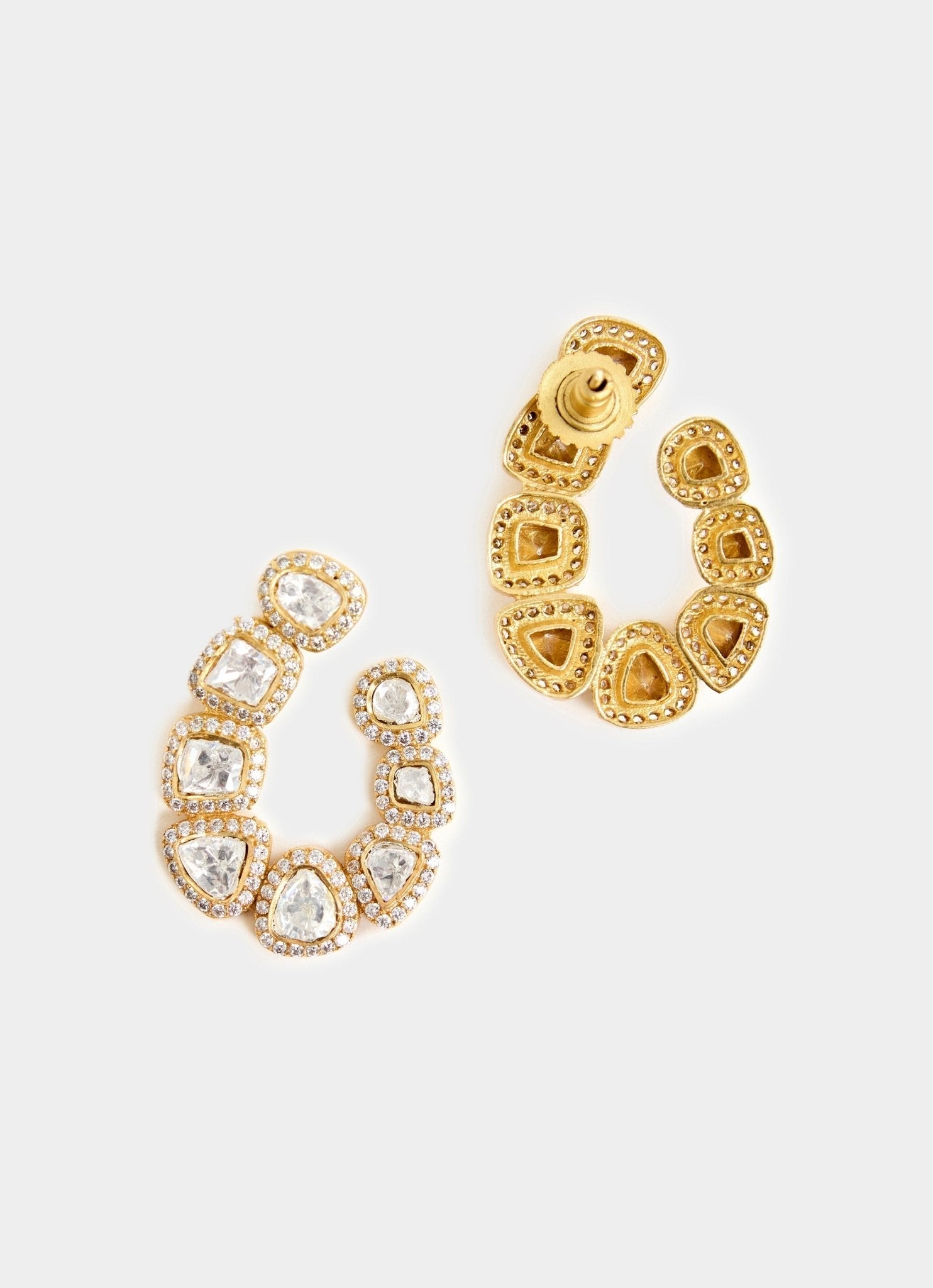 Vivinia by Vidhi Mehra Pearl Cluster Stud EarringsFabilicious Fashion