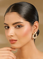 Vivinia by Vidhi Mehra Pearl Cluster Stud EarringsFabilicious Fashion