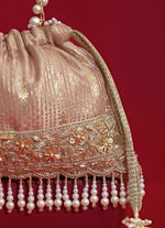 Amyra Pink Silk Organza PotliShop Jashn