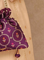 Amyra Purple Jamal Silk PotliShop Jashn