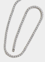 Vivinia by Vidhi Mehra Silver Plated Faux Diamond Necklace SetFabilicious Fashion
