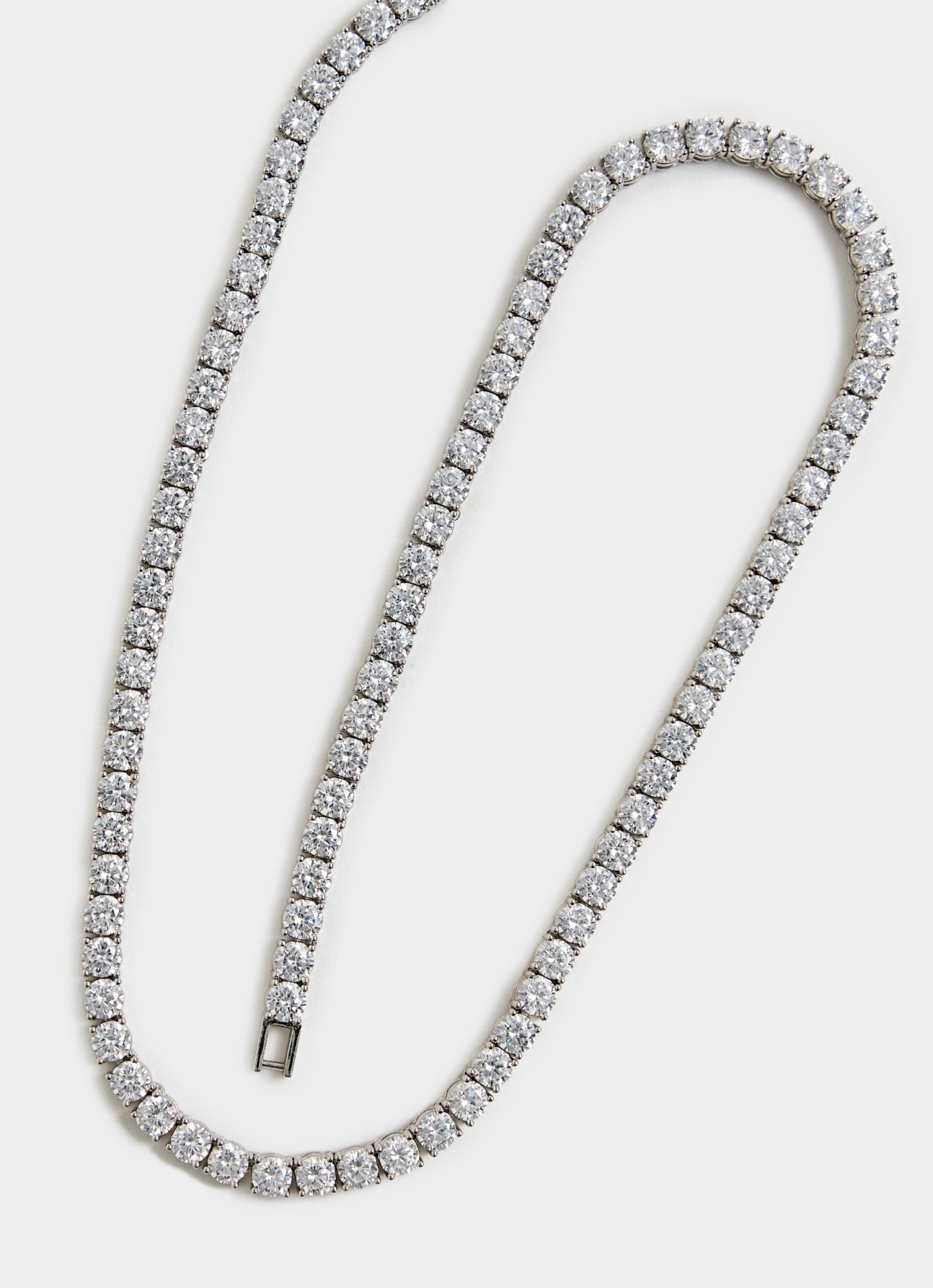 Vivinia by Vidhi Mehra Silver Plated Faux Diamond Necklace SetFabilicious Fashion
