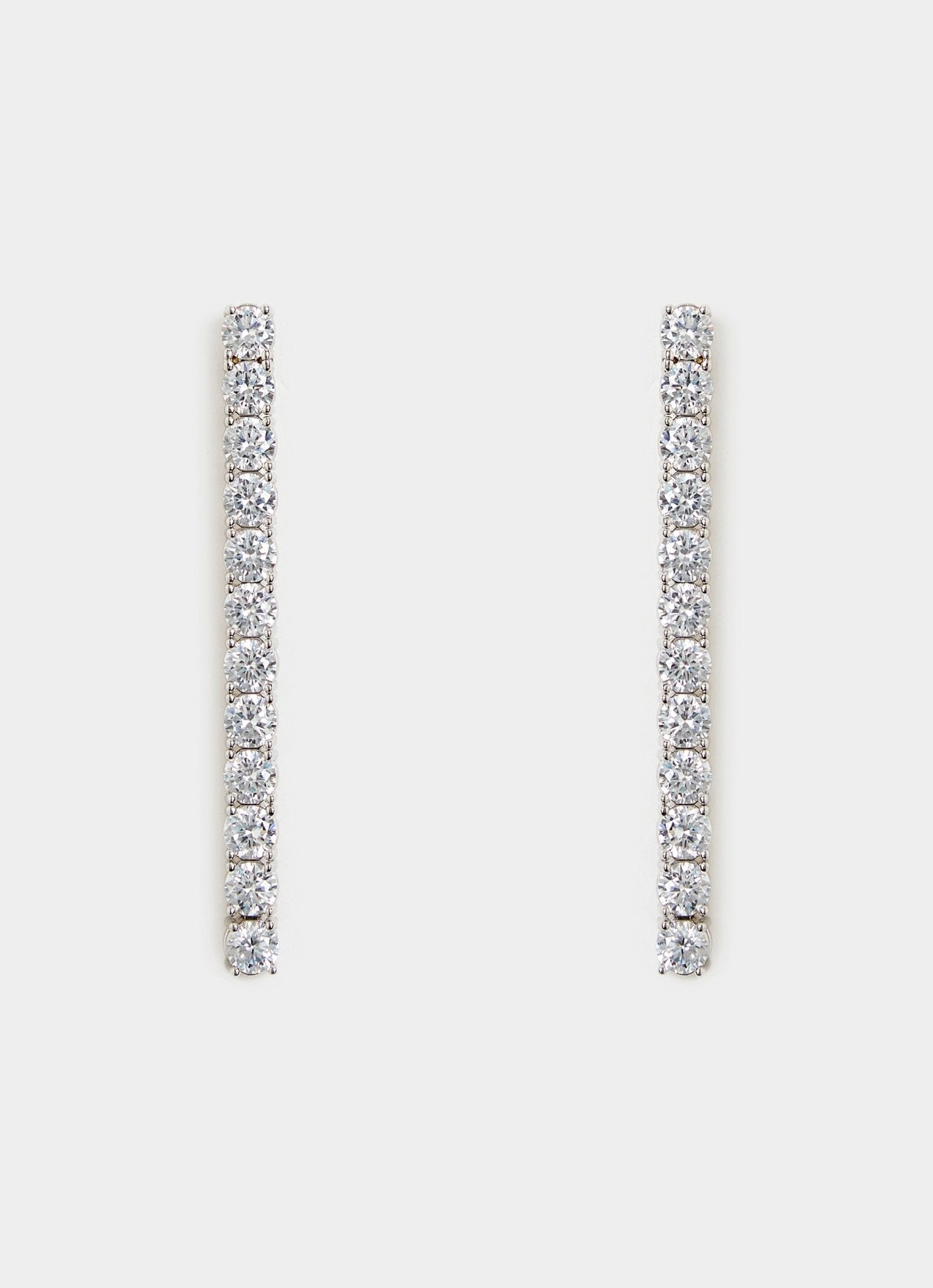 Vivinia by Vidhi Mehra Silver Plated Faux Diamond Necklace SetFabilicious Fashion