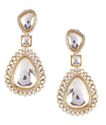 Vivinia by Vidhi Mehra Silver Plated Statement Kundan Necklace SetFabilicious Fashion