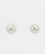 Vivinia by Vidhi Mehra White Single Pearl Stud EarringsFabilicious Fashion